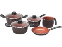 Jogo de Panelas Multiflon Antiaderente de Alumínio - 5