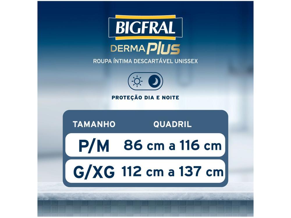 Roupa Íntima Descartável Bigfral P/M Derma Plus 16 Unidades - 13