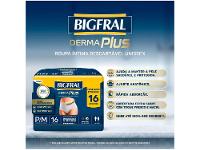 Roupa Íntima Descartável Bigfral P/M Derma Plus 16 Unidades - 10