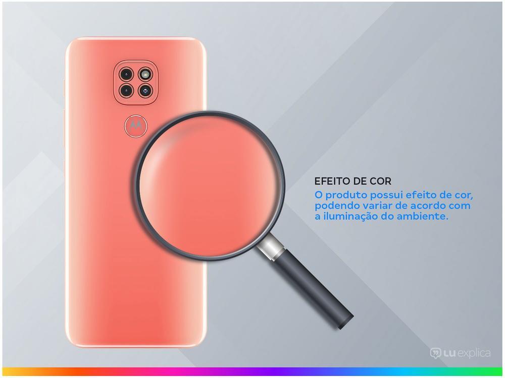 Smartphone Motorola Moto G9 Play 64GB Rosa Quartzo - 4G Octa-Core 4GB RAM 6,5” Câm. Tripla + Selfie 8MP - 3
