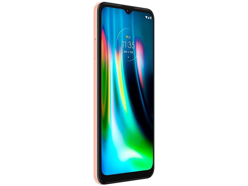 Smartphone Motorola Moto G9 Play 64GB Rosa Quartzo - 4G Octa-Core 4GB RAM 6,5” Câm. Tripla + Selfie 8MP - 7