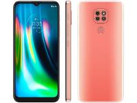 Smartphone Motorola Moto G9 Play 64GB Rosa Quartzo - 4G Octa-Core 4GB RAM 6,5” Câm. Tripla + Selfie 8MP - 1
