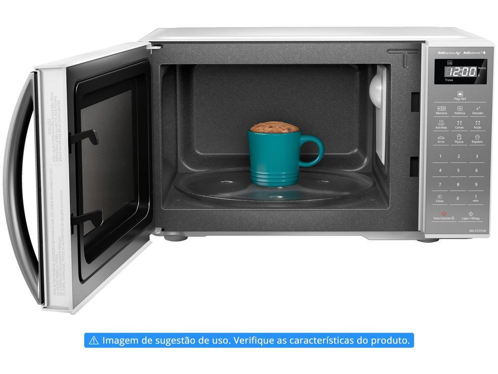 Micro-ondas Panasonic 21L NN-ST27L Branco Espelhado - 3