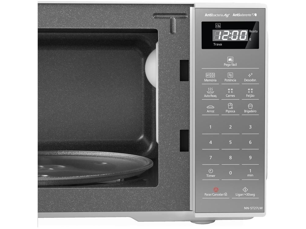 Micro-ondas Panasonic 21L NN-ST27L Branco Espelhado - 8