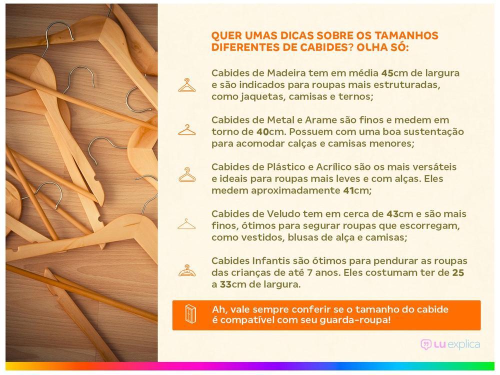 Guarda-roupa Casal 2 Portas de Correr 3 Gavetas - 11