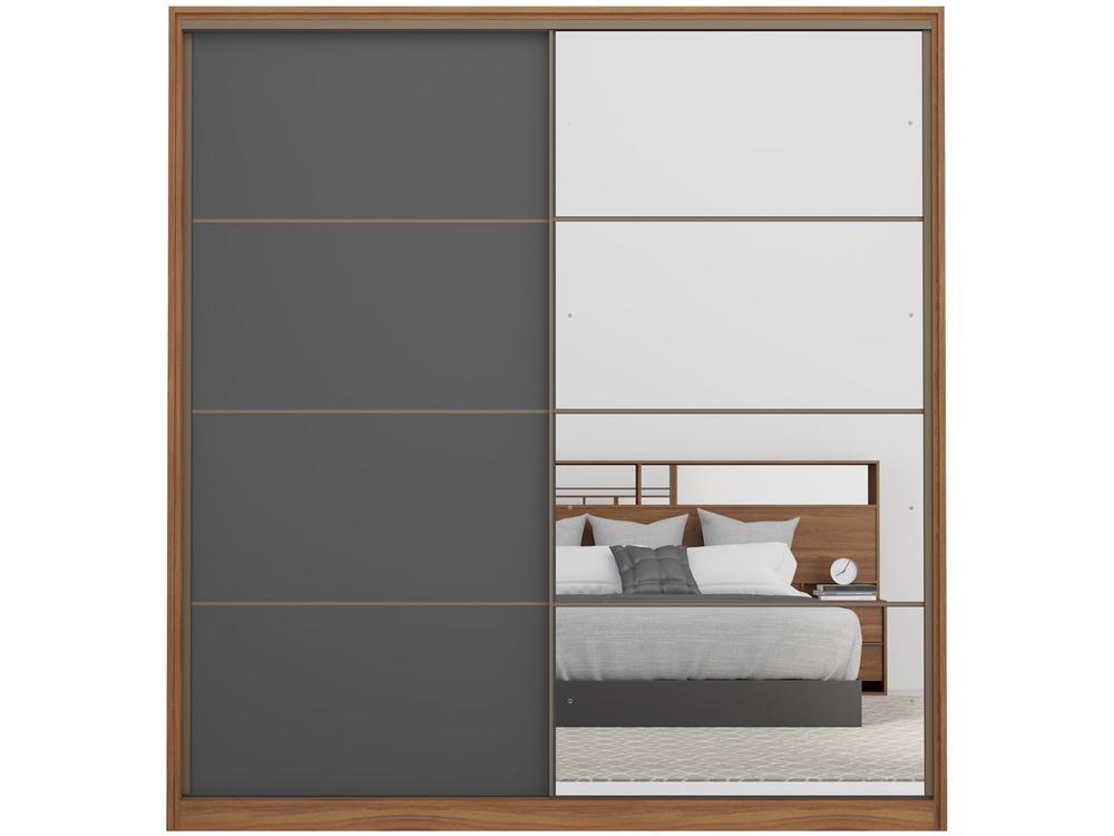 Guarda-roupa Casal 2 Portas de Correr 3 Gavetas - 7