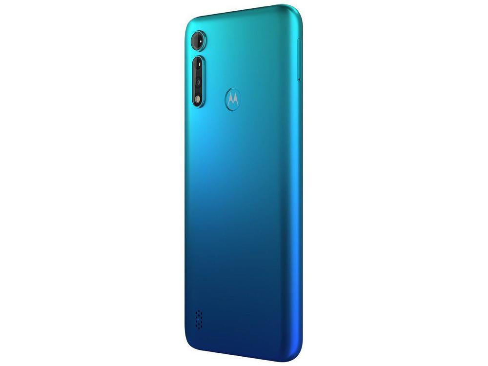 Smartphone Motorola Moto G8 Power Lite 64GB Aqua 4G Octa-Core 4GB RAM 6,5” Câm. Tripla + Selfie 8MP - 9
