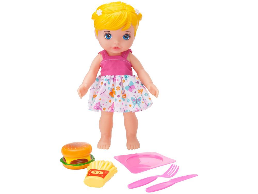 Boneca Bee Hugs Fast Food com Acessórios - 1