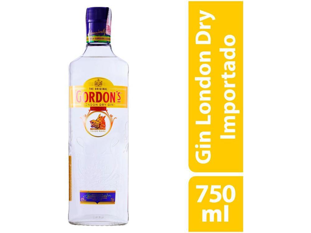 Gin Gordons London Dry Clássico e Seco 750ml - 9