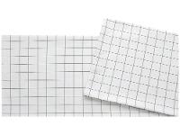 Toalha de Mesa Retangular Naturalle Verde Musgo 180x280cm Grid Verde - 1