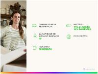 Toalha de Mesa Retangular Naturalle Verde Musgo 180x280cm Grid Verde - 2