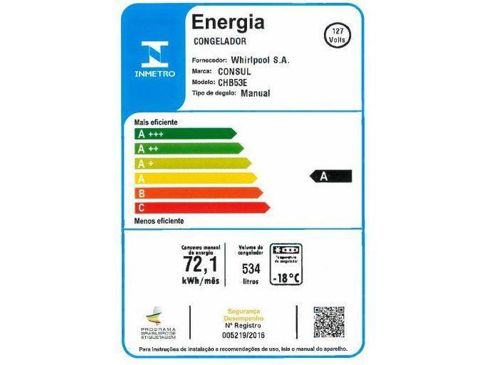 Freezer Horizontal Consul 2 Portas 534L CHB53EB CHB - 5