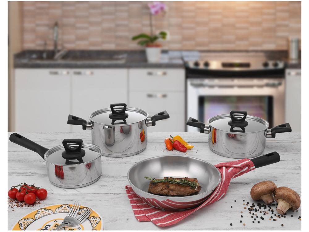 Jogo de Panelas Tramontina Fundo Triplo - 2