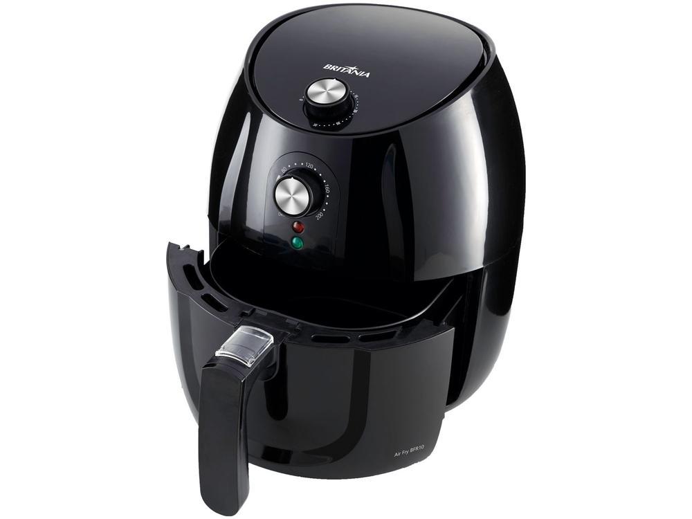 Fritadeira Elétrica sem Óleo/Air Fryer Britânia BFR10P Preto 4,1L com Timer - 4