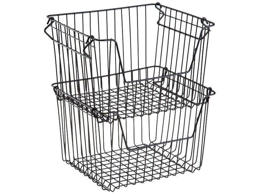 Cesto Organizador Retangular Arthi Black - 1