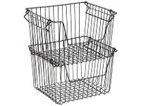 Cesto Organizador Retangular Arthi Black - 1