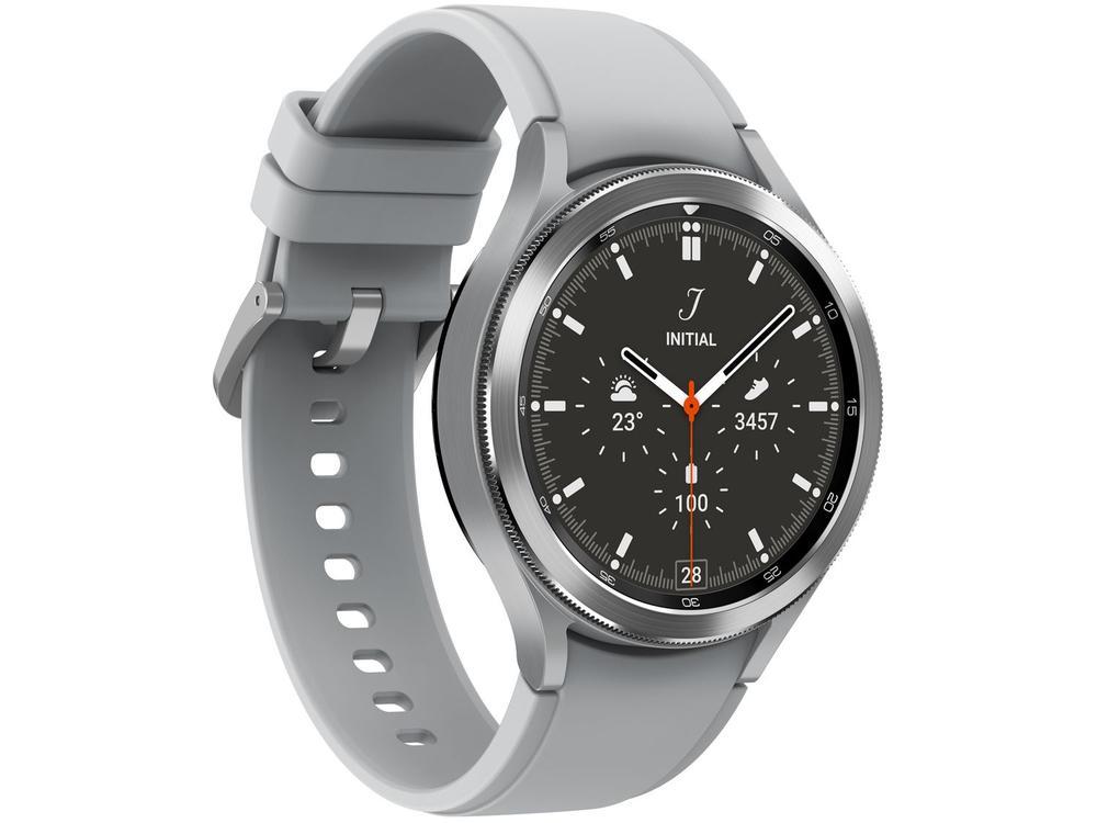 Smartwatch Samsung Galaxy Watch4 Classic LTE 46mm Prata 16GB - 3