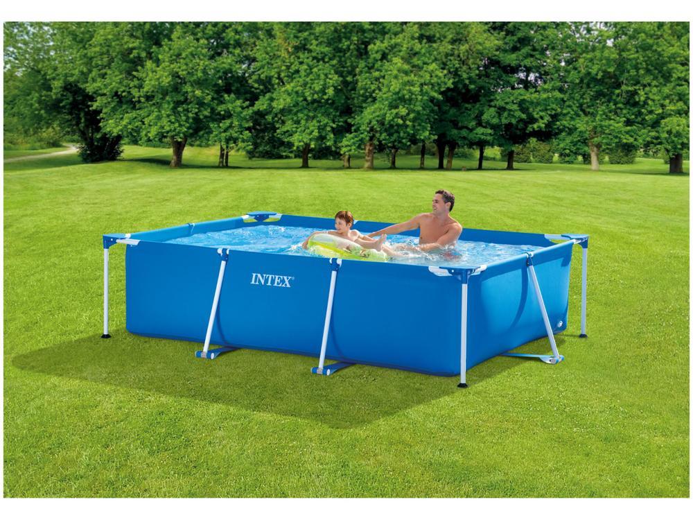 Piscina Estruturada Intex 1.662L Retangular - 2
