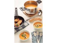 Frigideira Antiaderente Tramontina Inox Fundo Triplo Grano Baquelite 26cm - 3