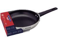 Frigideira Antiaderente Tramontina Inox Fundo Triplo Grano Baquelite 26cm - 6