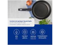 Frigideira Antiaderente Tramontina Inox Fundo Triplo Grano Baquelite 26cm - 8