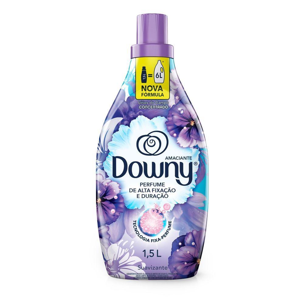 Amaciante Downy Concentrado Lírios do Campo 1,5L - 8