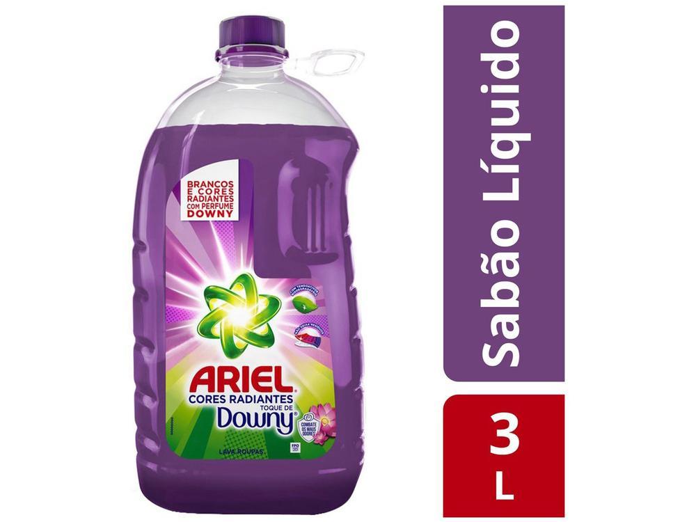 Sabão Líquido Ariel Cores Radiantes Toque de Downy - 11
