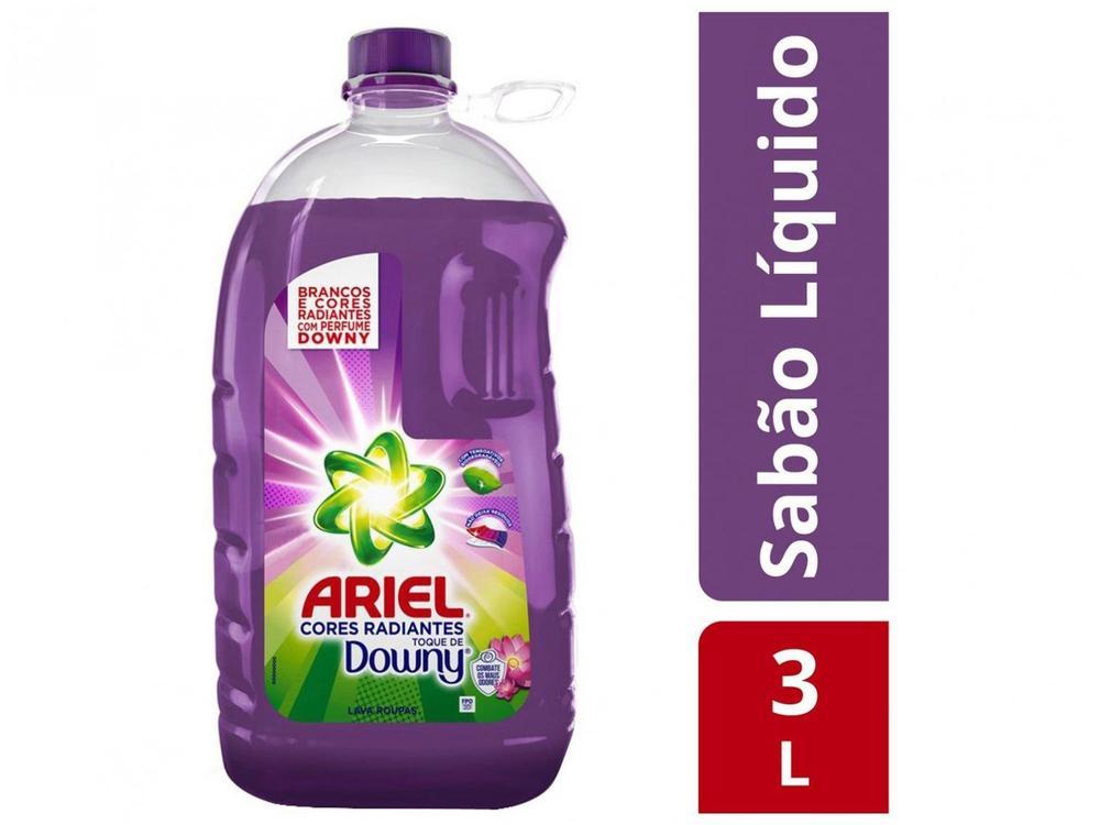 Sabão Líquido Ariel Cores Radiantes Toque de Downy - 20