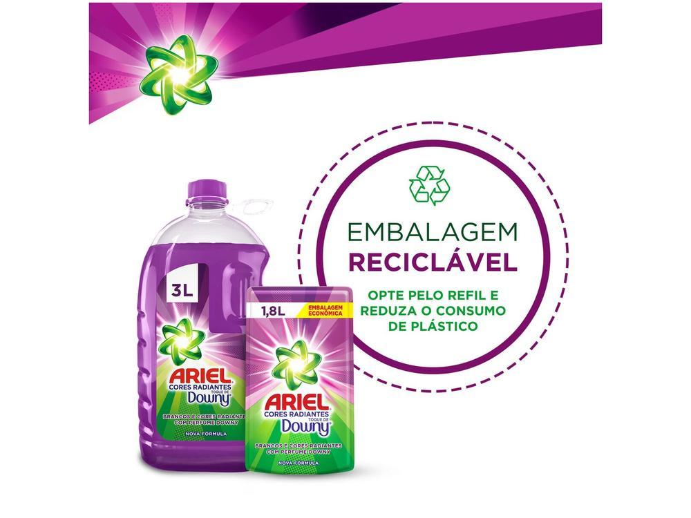 Sabão Líquido Ariel Cores Radiantes Toque de Downy - 23
