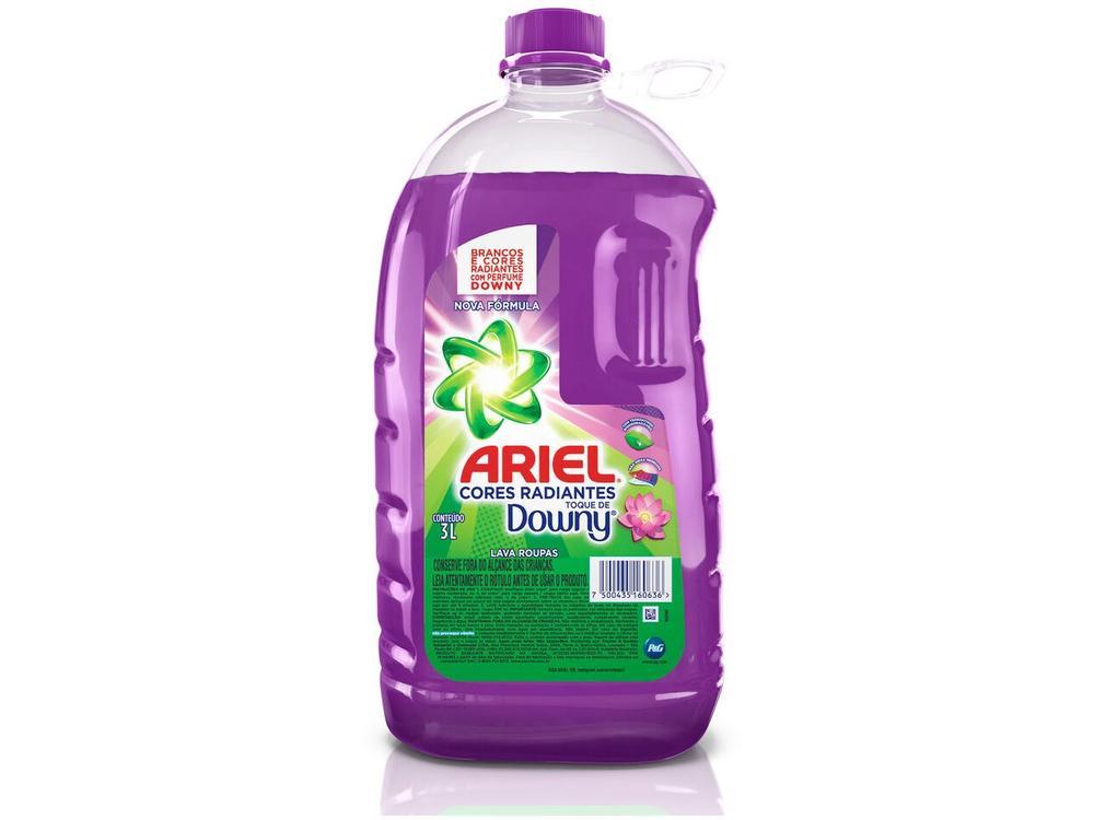Sabão Líquido Ariel Cores Radiantes Toque de Downy - 3