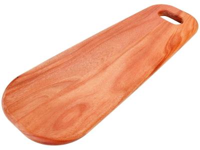 Tábua para Pães de Madeira Retangular Tramontina Mogno Africano 48x19cm