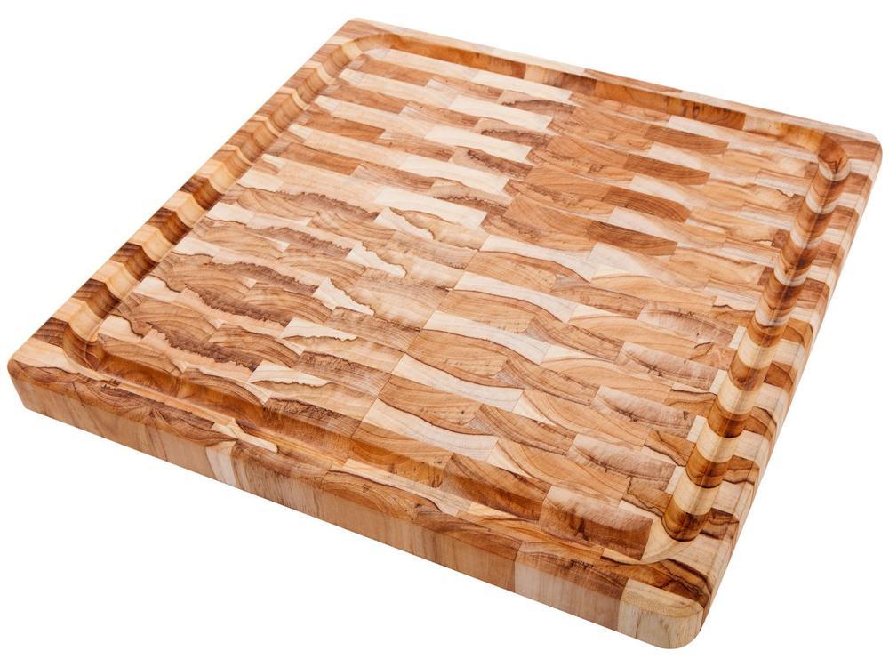 Tábua Multiuso de Madeira Quadrada - 1