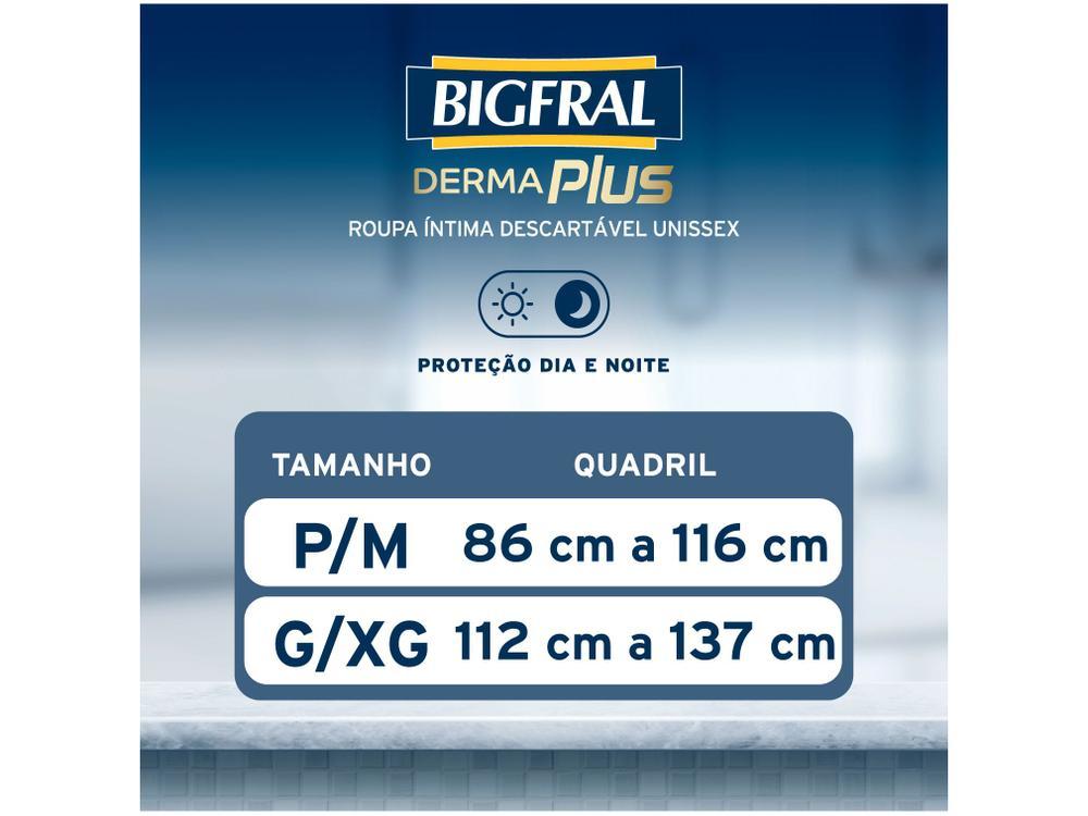 Roupa Íntima Descartável Bigfral G e XG Derma Plus 16 Unidades - 6