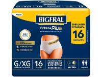 Roupa Íntima Descartável Bigfral G e XG Derma Plus 16 Unidades - 1