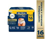 Roupa Íntima Descartável Bigfral G e XG Derma Plus 16 Unidades - 2