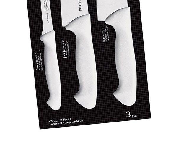 Jogo de Facas 3 Peças - 3