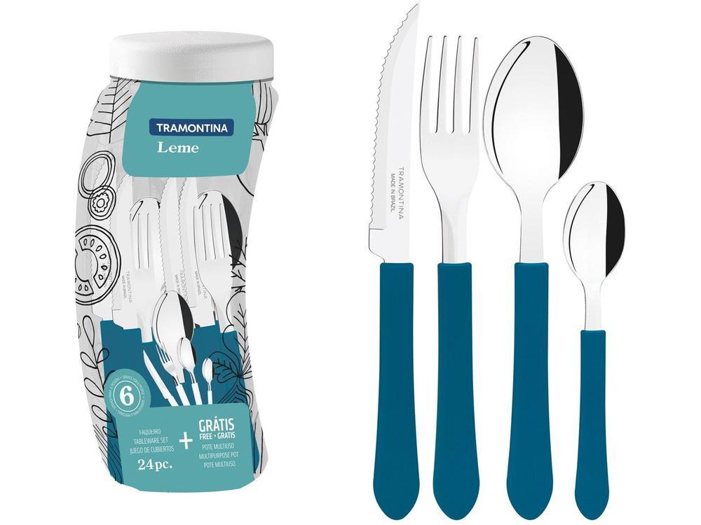 Faqueiro Tramontina Inox Leme 24 Peças - 1