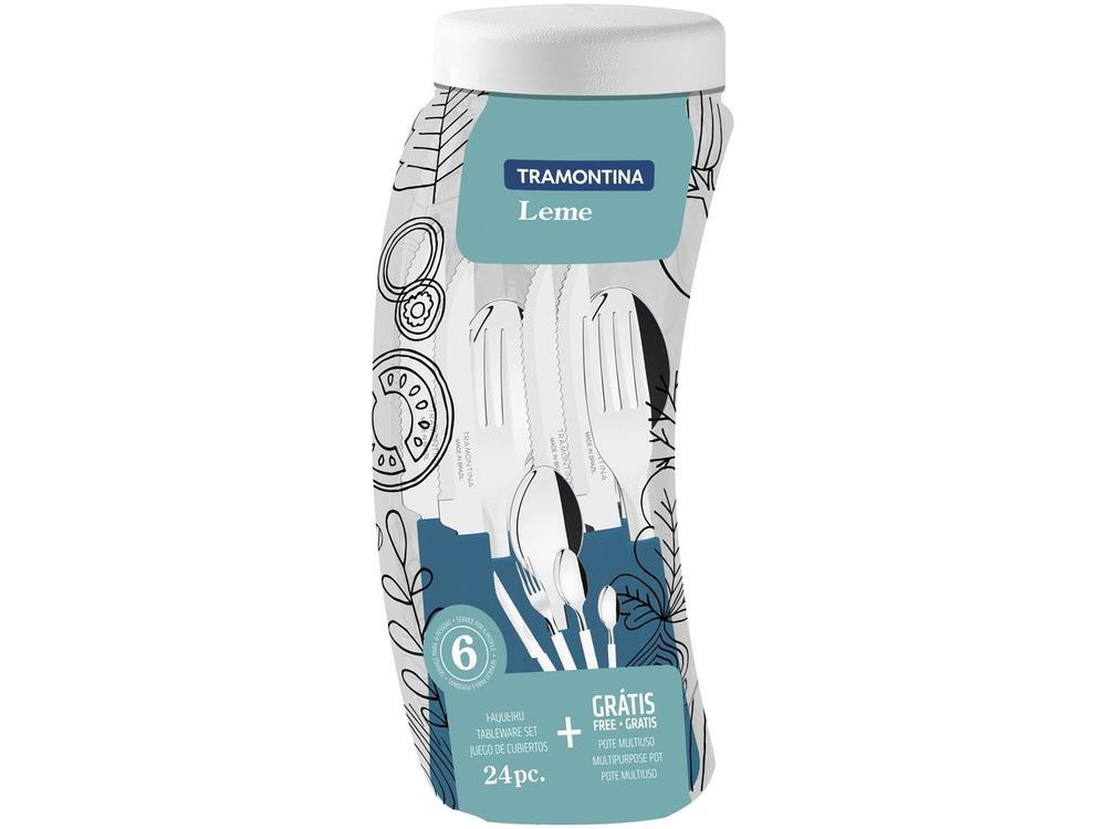 Faqueiro Tramontina Inox Leme 24 Peças - 3