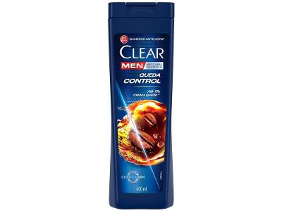 Shampoo Clear Anticaspa Queda Control 400ml