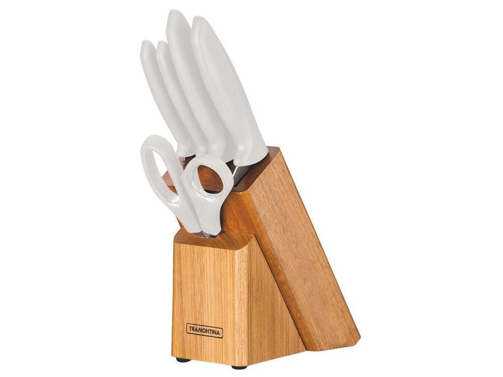 Jogo de Facas com Cepo 6 Peças Tramontina - 4