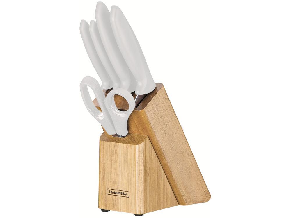 Jogo de Facas com Cepo 6 Peças Tramontina - 1