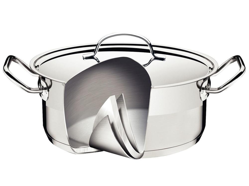 Caçarola Tramontina Inox 3,65L com Tampa - 2