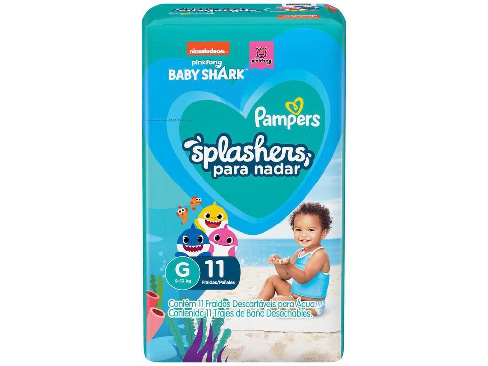 Fralda para Piscina Descartável Pampers Splashers - 1