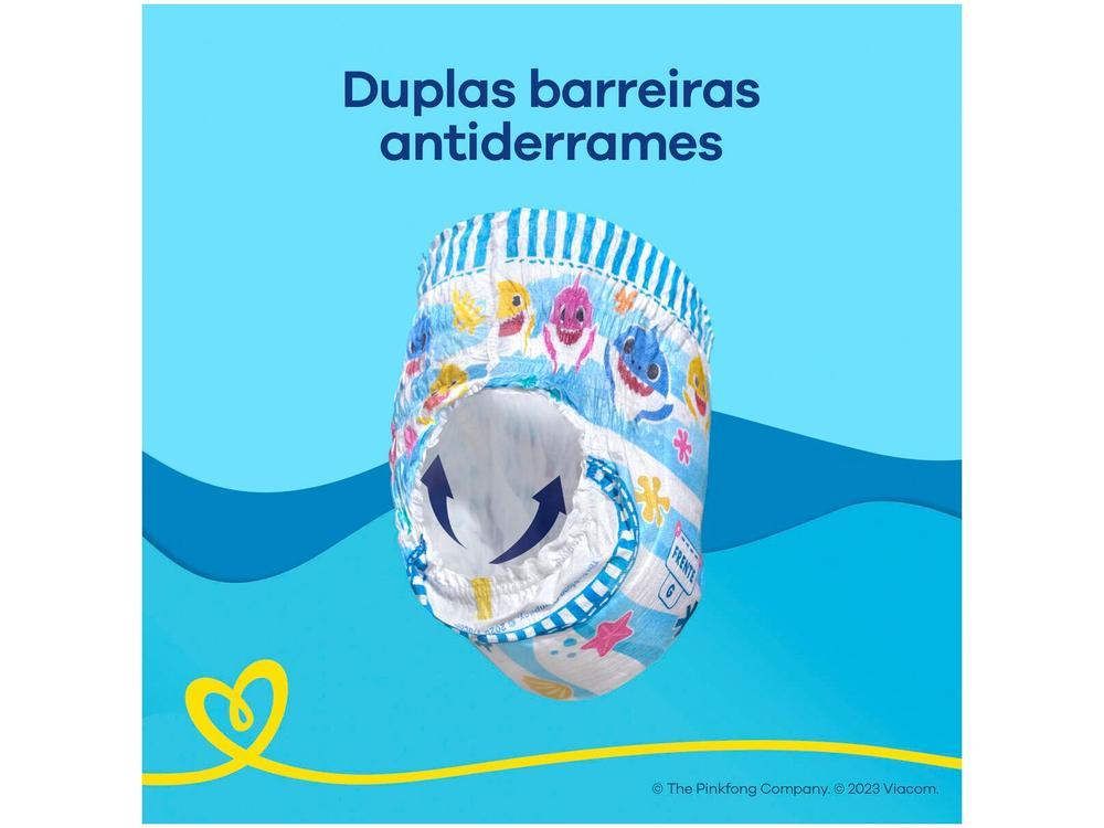 Fralda para Piscina Descartável Pampers Splashers - 5