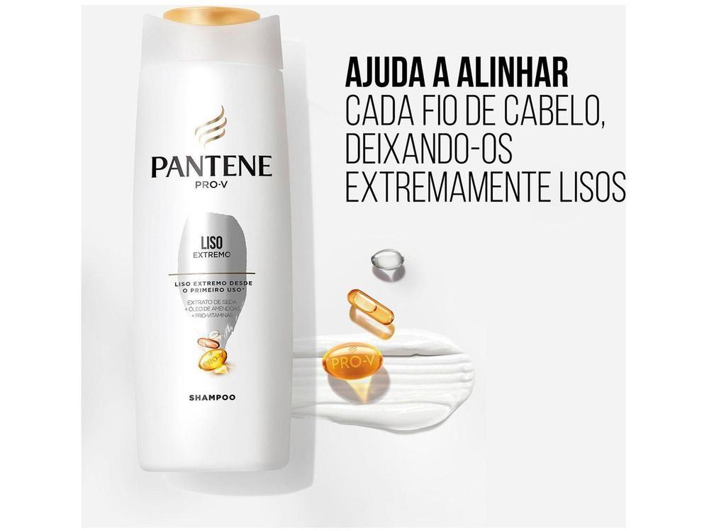Shampoo Pantene Liso Extremo 350ml - 4