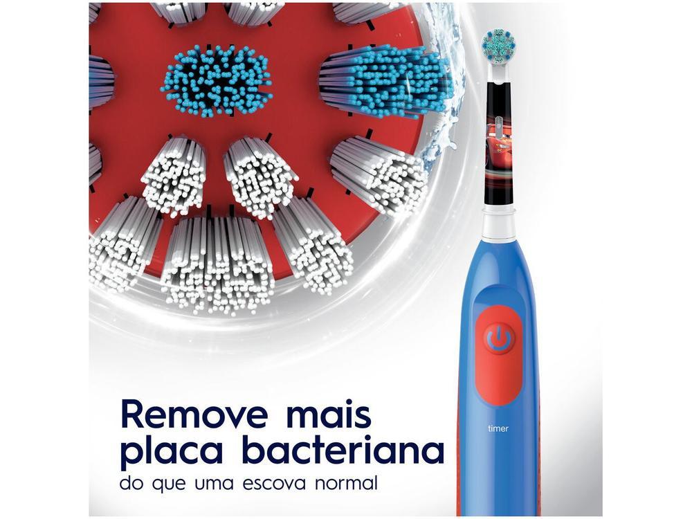 Escova de Dente Infantil Elétrica Oral-B Disney Pixar Cars 1 Unidade - 13