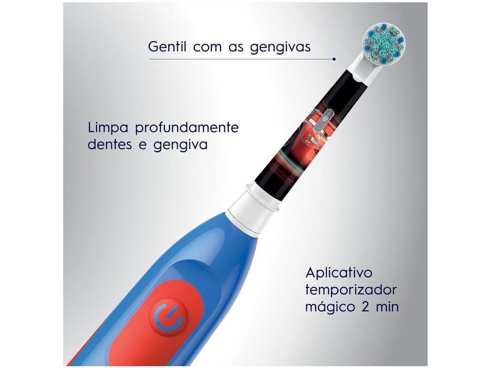 Escova de Dente Infantil Elétrica Oral-B Disney Pixar Cars 1 Unidade - 14
