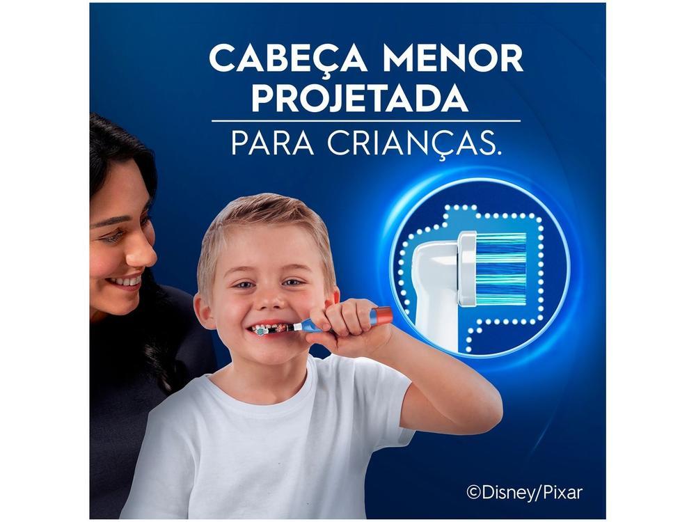 Escova de Dente Infantil Elétrica Oral-B Disney Pixar Cars 1 Unidade - 4