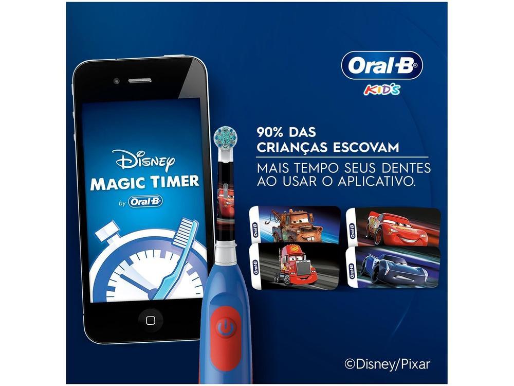 Escova de Dente Infantil Elétrica Oral-B Disney Pixar Cars 1 Unidade - 5