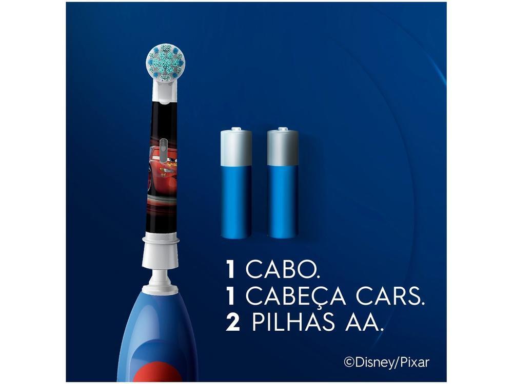 Escova de Dente Infantil Elétrica Oral-B Disney Pixar Cars 1 Unidade - 7